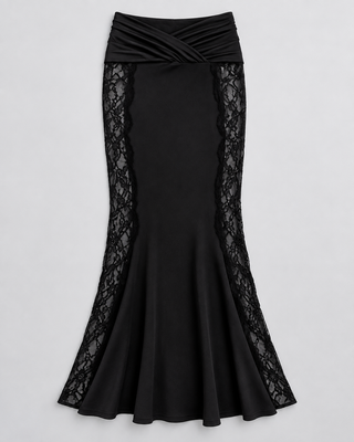 ARABESQUE — Long lace skirt