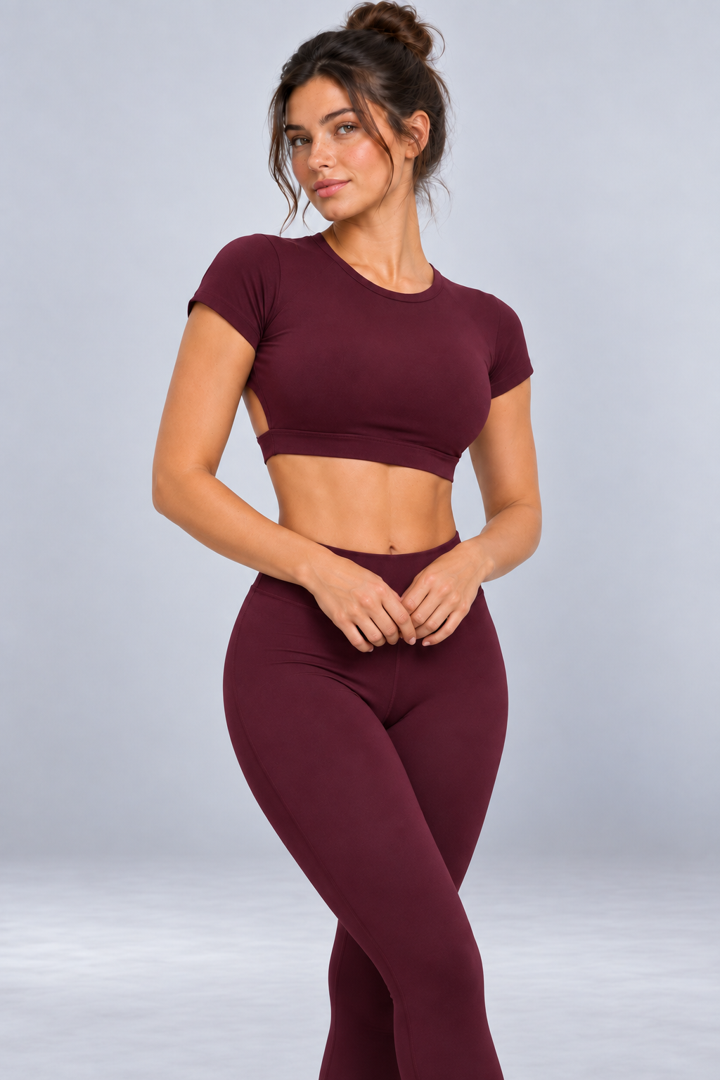 ARC — Open-back sports top — front view