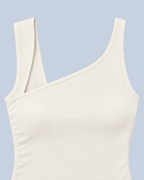 ASYM — One-shoulder asymmetric top