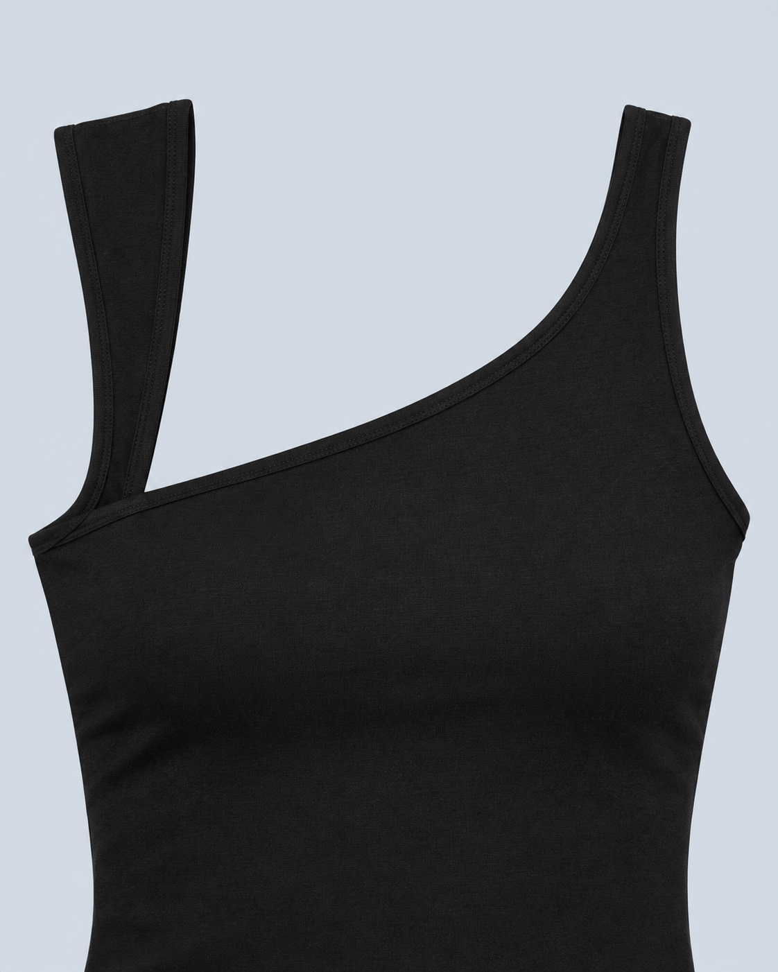 ASYM — One-shoulder asymmetric top