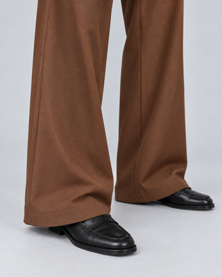 ATELIER — Waistcoat and wide-leg trousers set