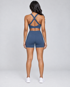 BALANCE — Sports bra and shorts set — back view