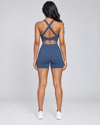 BALANCE — Sports bra and shorts set — back view