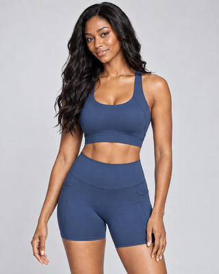 BALANCE — Sports bra and shorts set