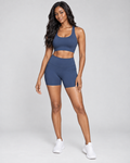 BALANCE — Sports bra and shorts set — front view