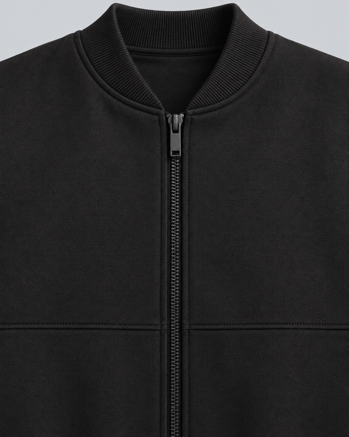 BOMBER — Zip-up bomber jacket