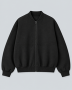 BOMBER — Zip-up bomber jacket