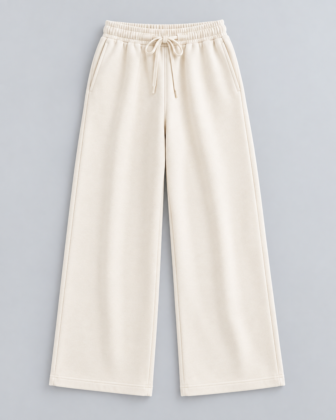 BOMBER — Wide-leg drawstring trousers