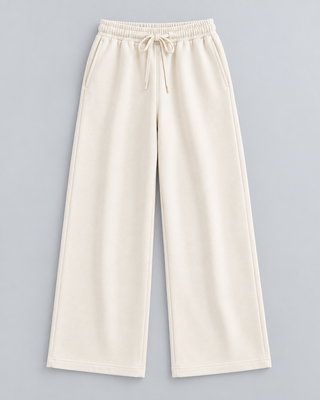 BOMBER — Wide-leg drawstring trousers
