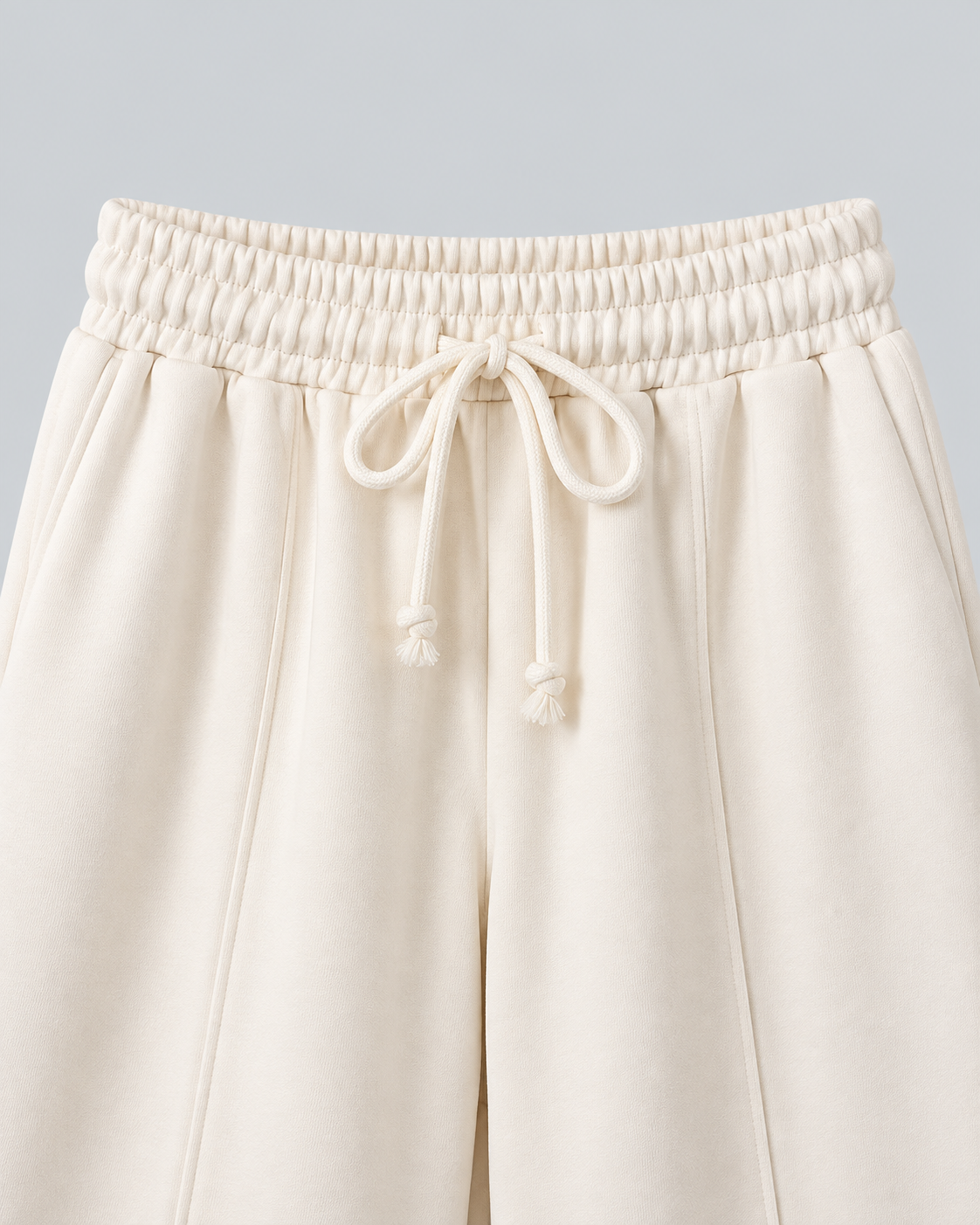 BOMBER — Wide-leg drawstring trousers