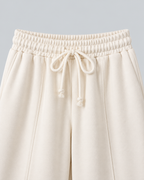 BOMBER — Wide-leg drawstring trousers