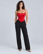 CAMEO — Structured bustier top