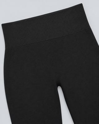 CAPRI — Cropped textured leggings