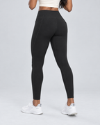 CARGO — High-waisted pocket leggings — back view