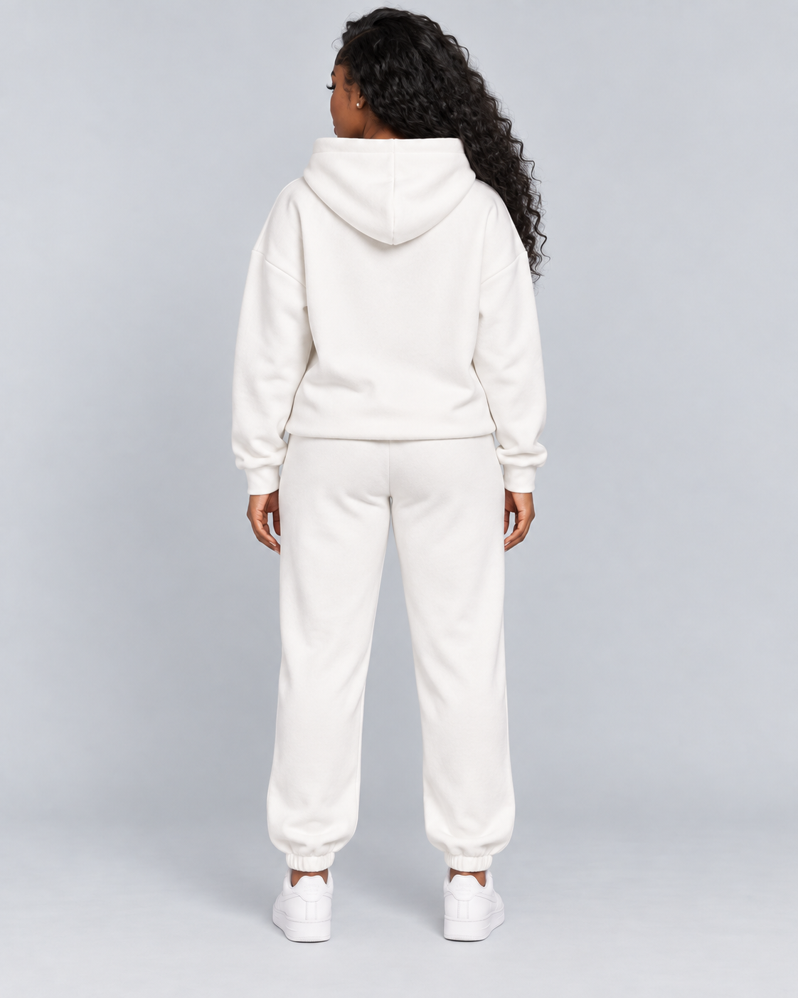 CLOUD — Hoodie and trousers set — back view