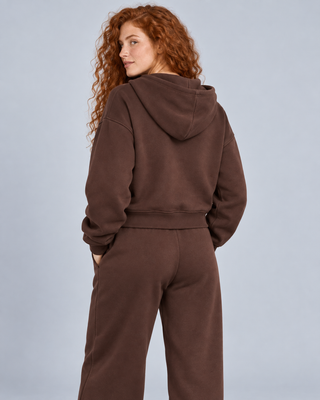 COCOON — Cropped hooded jacket