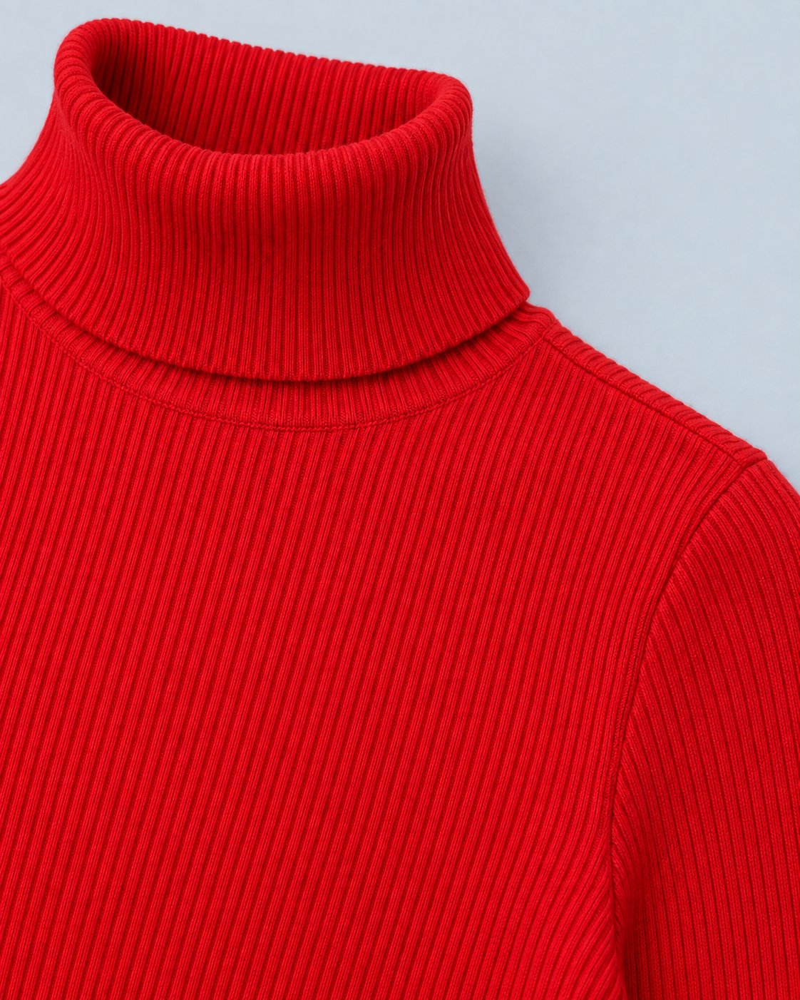 COL — Ribbed roll-neck jumper
