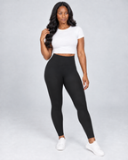 CORE — High-waisted stretch leggings