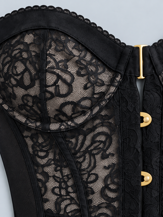 CORSET — Lace bustier