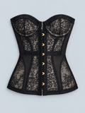 CORSET — Lace bustier — front view