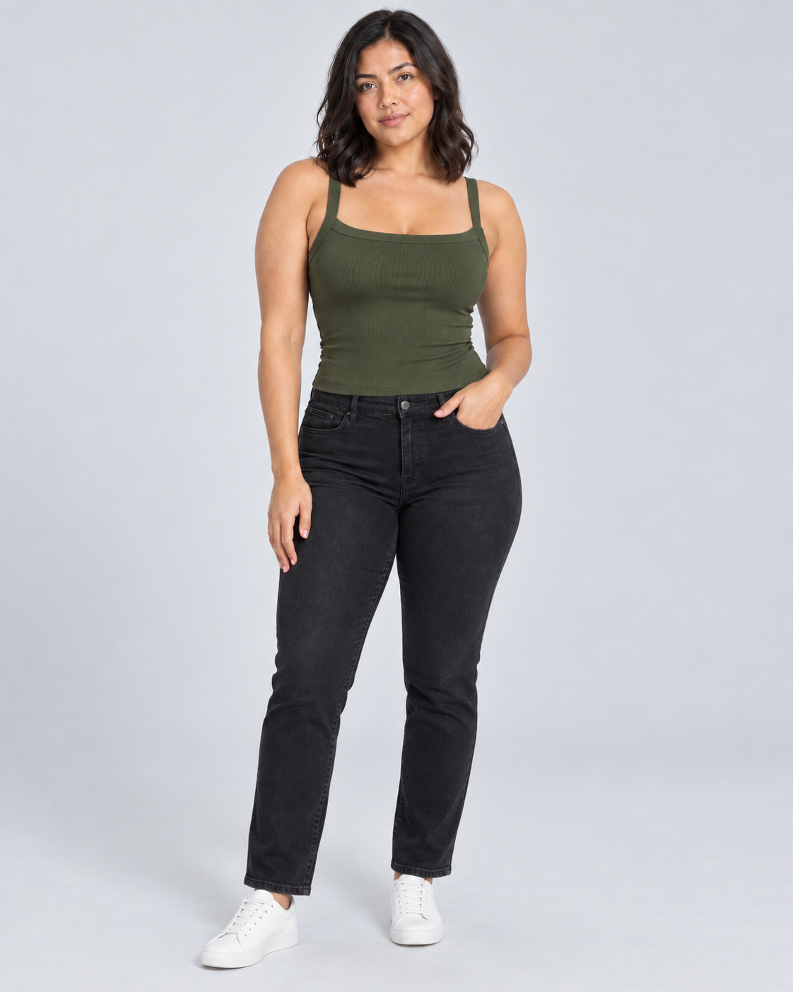 CROSS — Cross-strap top