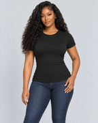 DAILYFIT — Fitted crew-neck T-shirt — front view