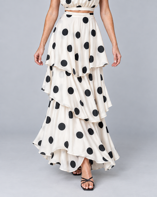 DALIA — Top and maxi skirt set