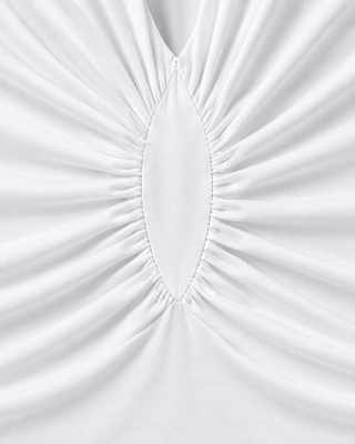 DESIR — Plunge open-back chemise