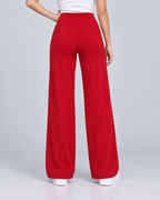 EASE — Wide-leg yoga pants — back view