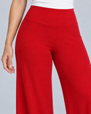 EASE — Wide-leg yoga pants — front view