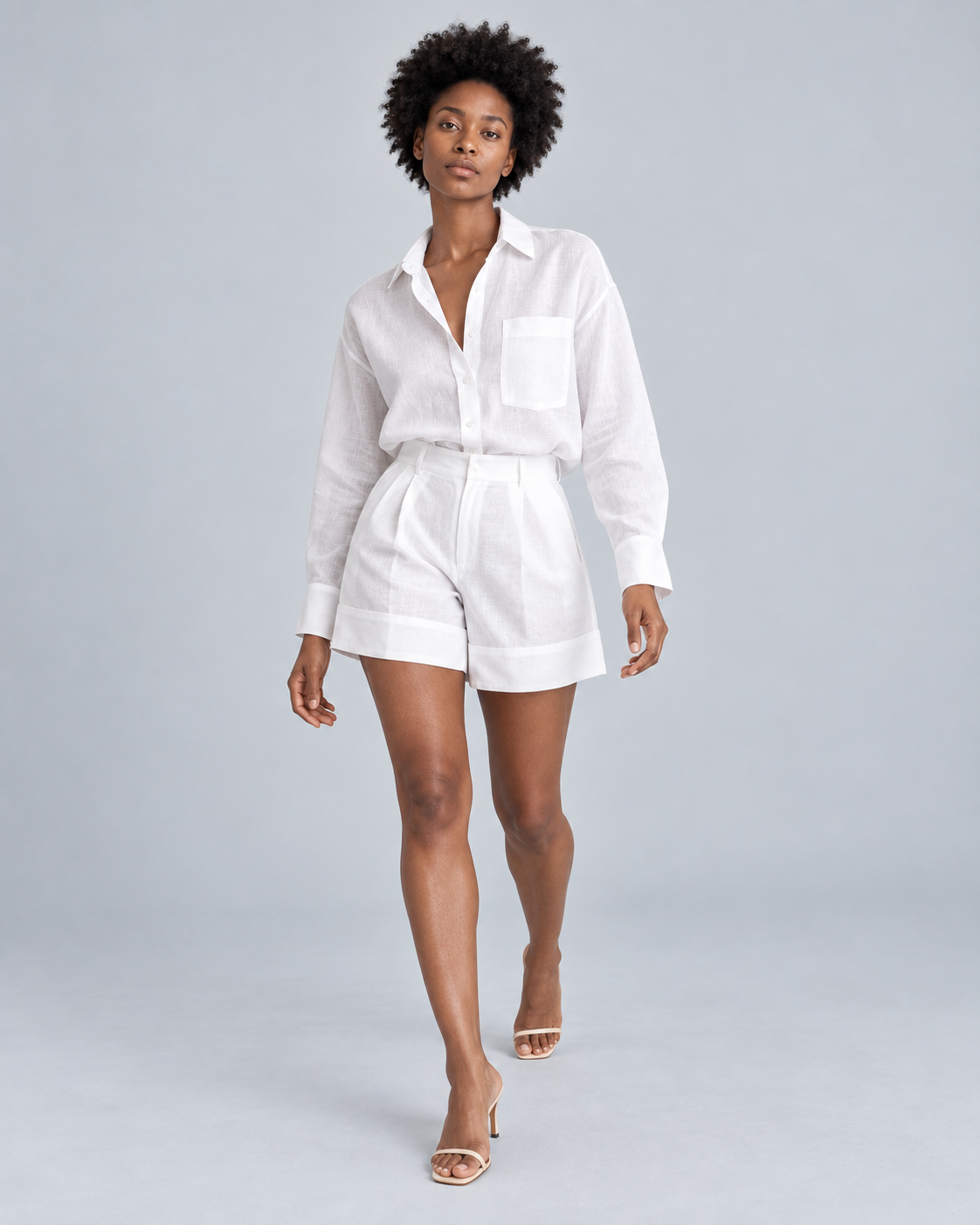 ESCALE — Shirt and shorts set