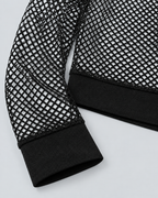 FISHNET — Mesh crop top