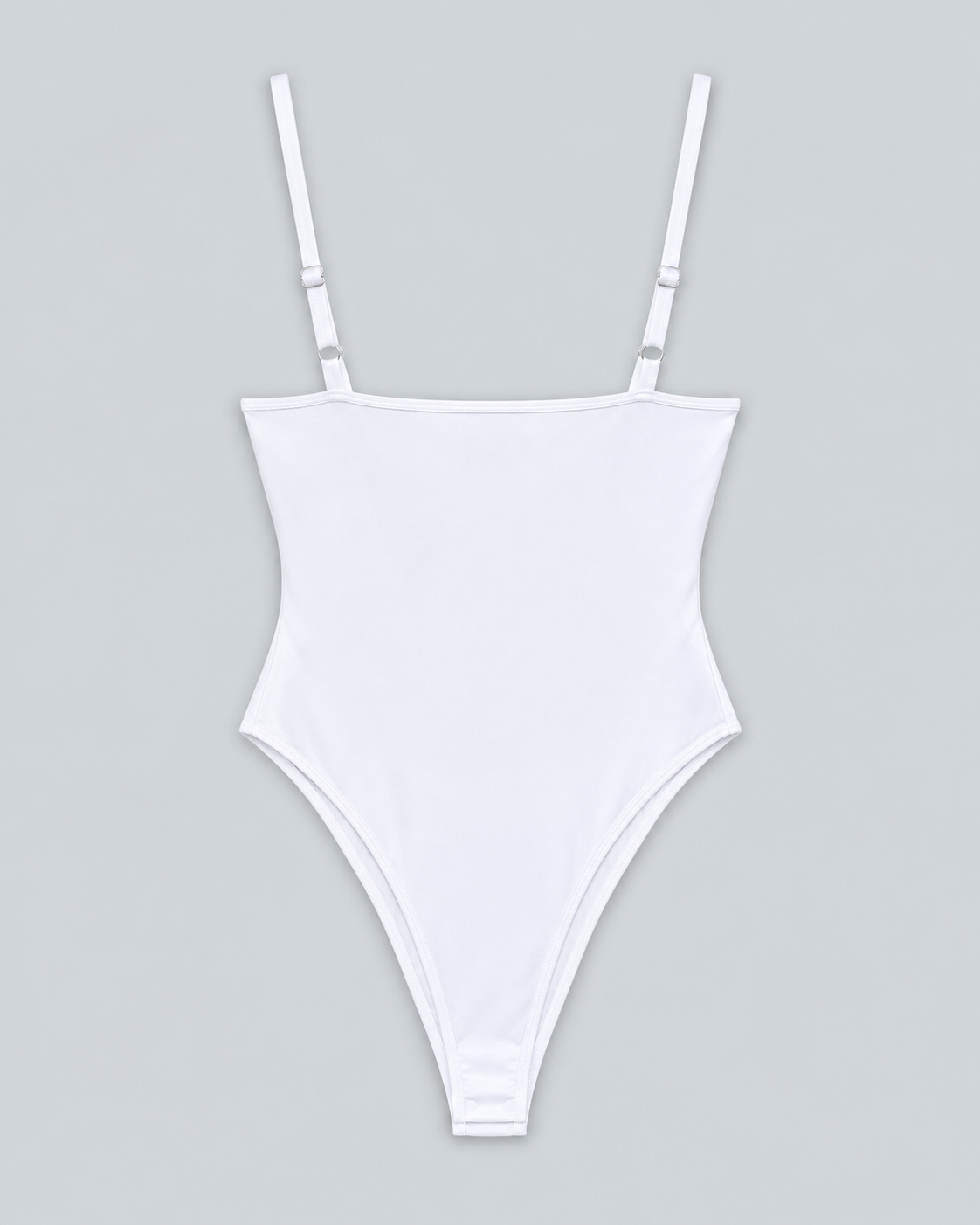 FIT — Thin-strap bodysuit — back view