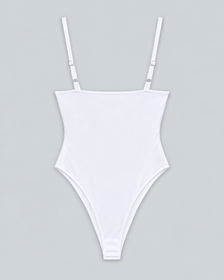 FIT — Thin-strap bodysuit — back view