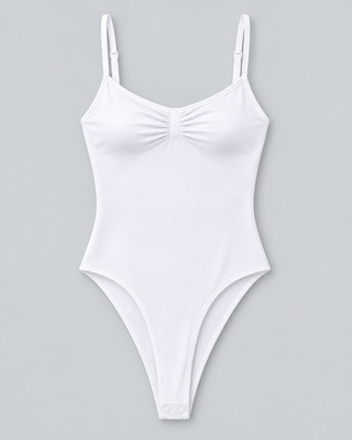 FIT — Thin-strap bodysuit — front view