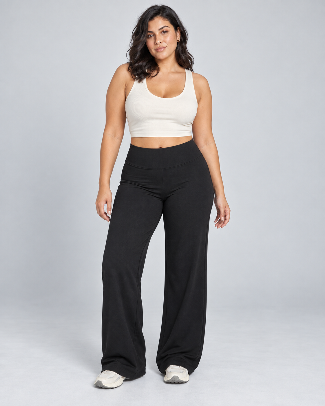 FLOW — Relaxed stretch trousers