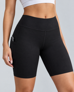MOTION — Long cycling shorts with pockets