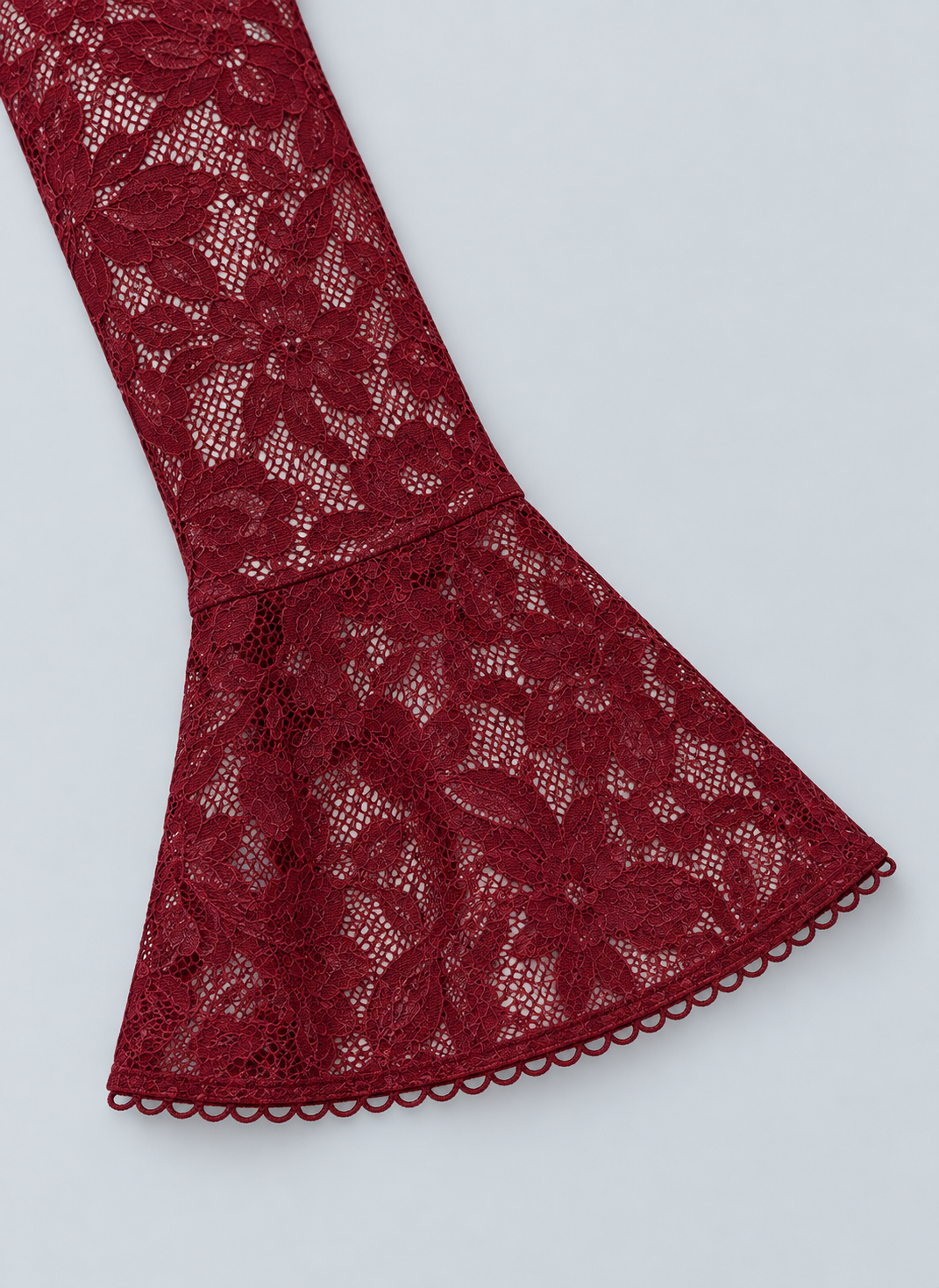 NOCTURNE — Lace long-sleeve mini dress