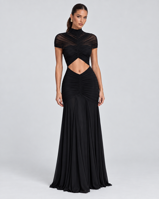 NOVA — Cut-out maxi dress — front view