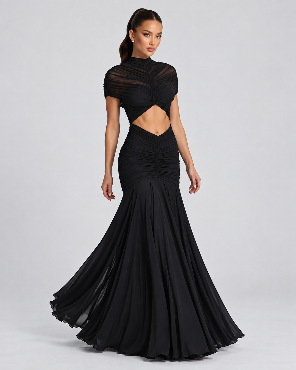 NOVA — Cut-out maxi dress