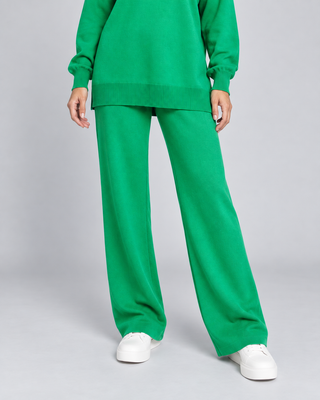 NUAGE — Knit top and trousers set