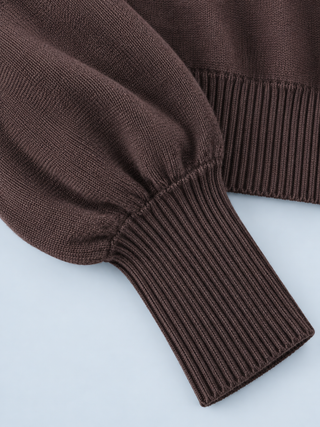 NUANCE — Wide-neck jumper
