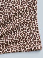 PANTHERE — Lace-trim leopard cami