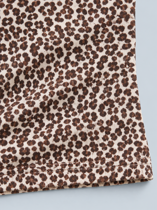 PANTHERE — Lace-trim leopard cami