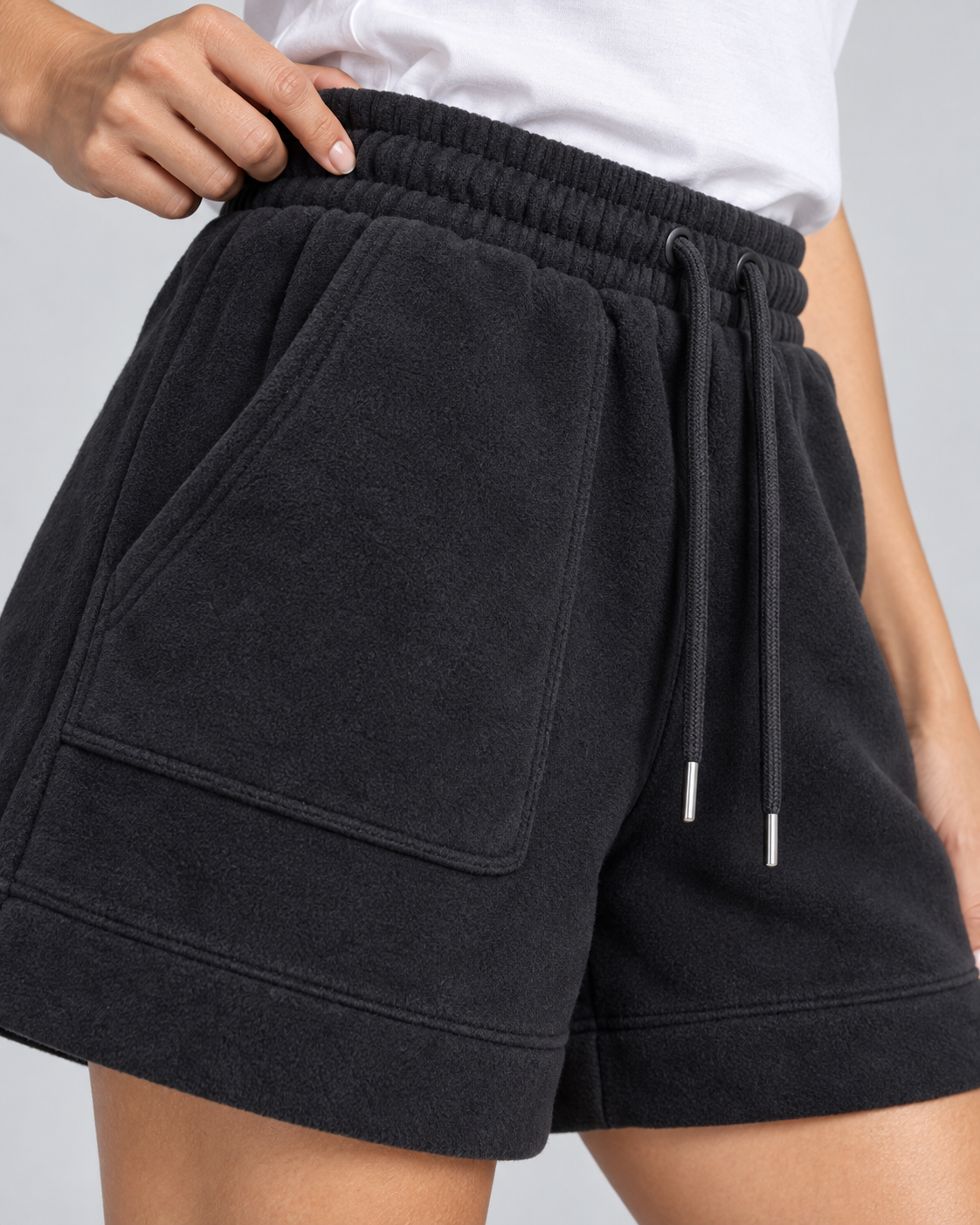 PAUSE — Relaxed drawstring shorts