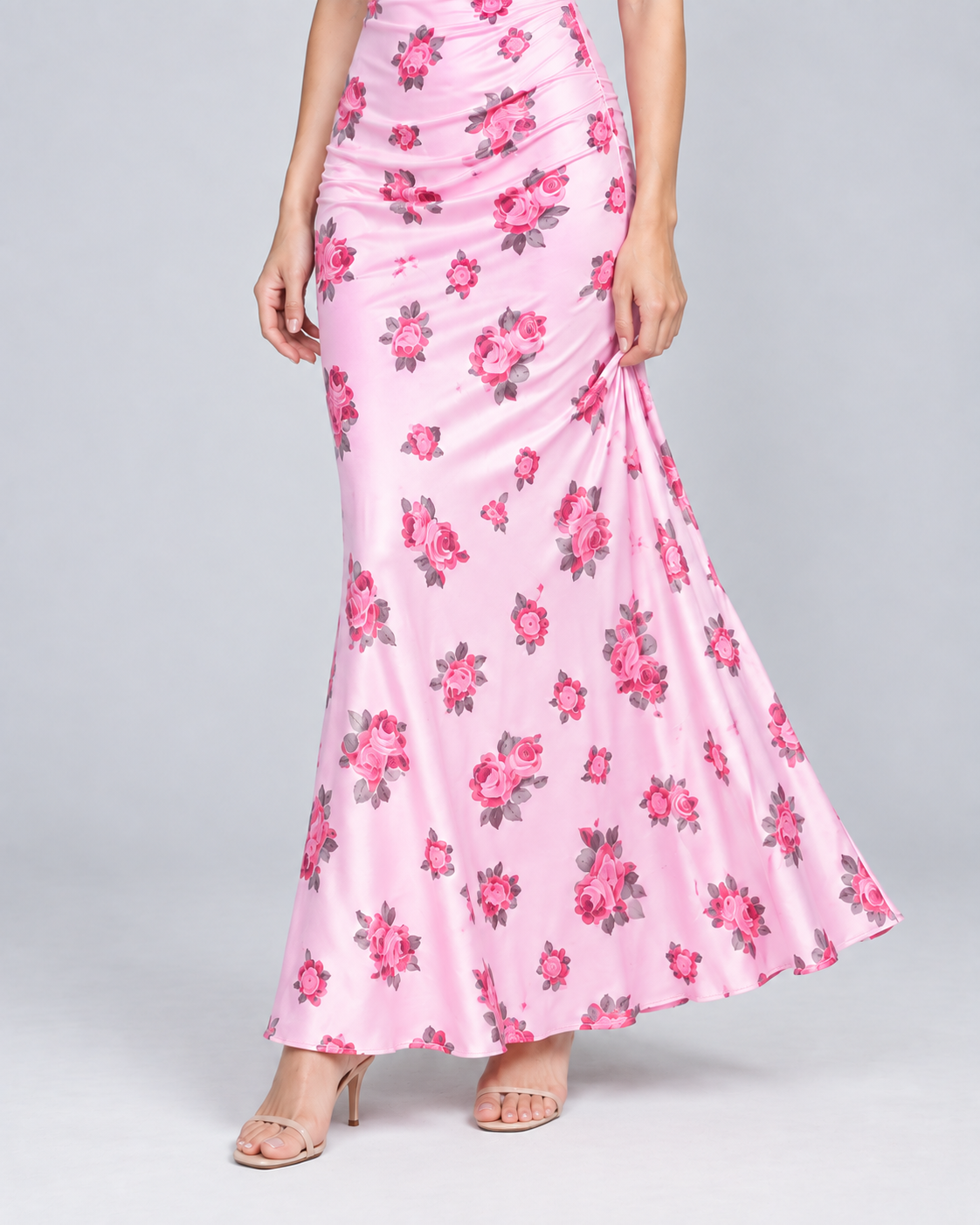 PEONY — Floral-print maxi dress