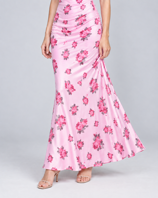 PEONY — Floral-print maxi dress