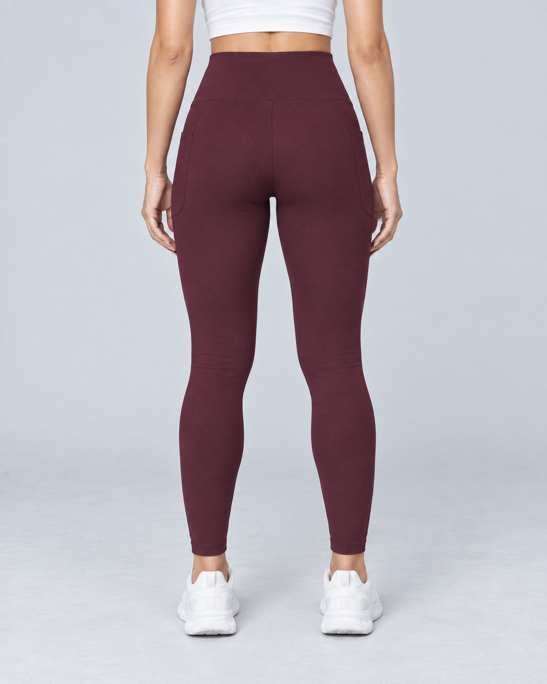 POCKET — Leggings with side pockets — back view