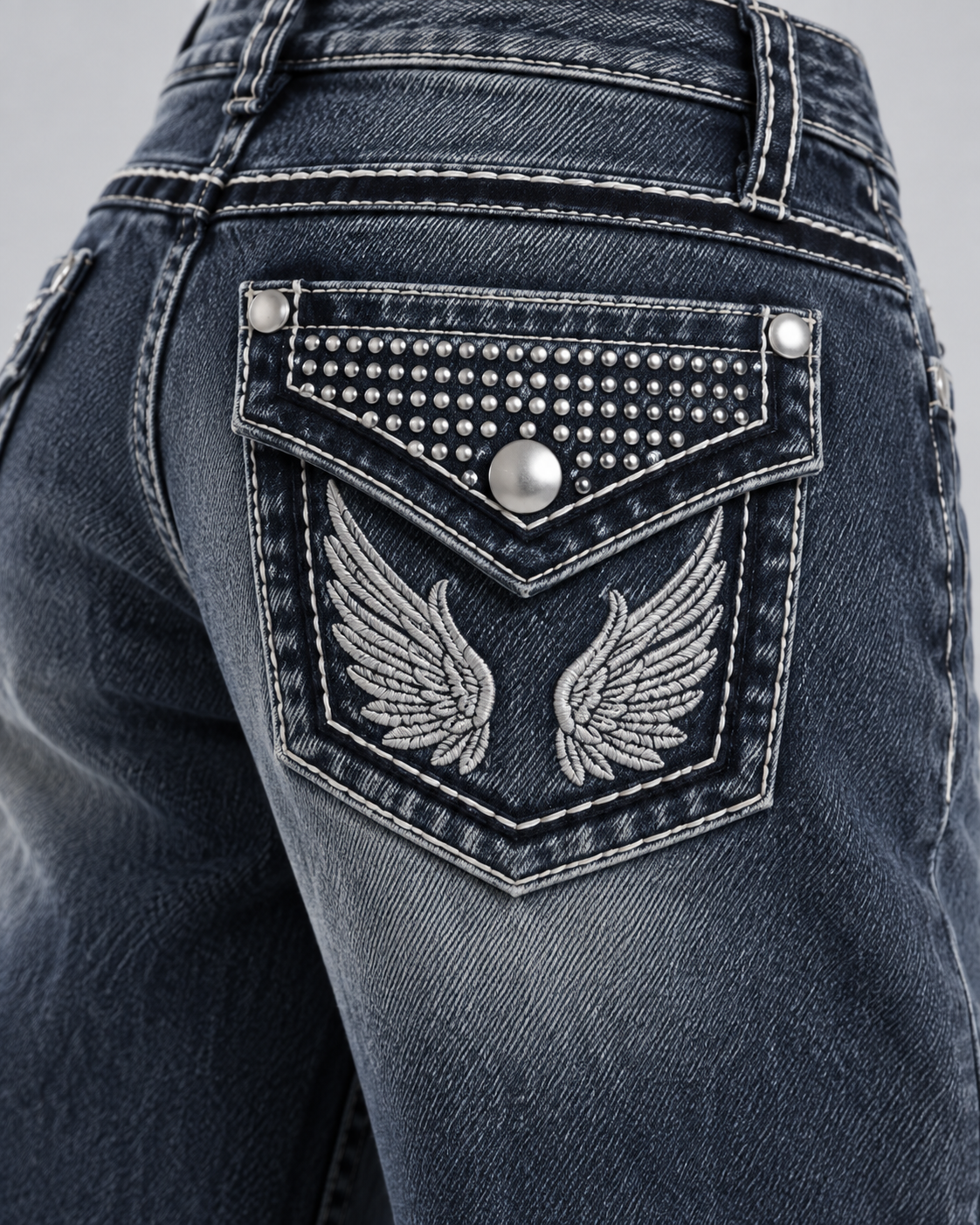 POCKETS — Relaxed cargo jeans