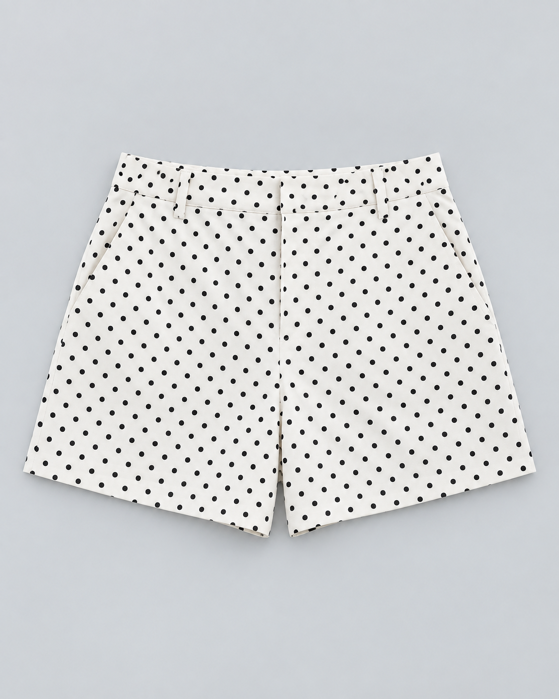 POINTILLE — Polka-dot top and shorts set